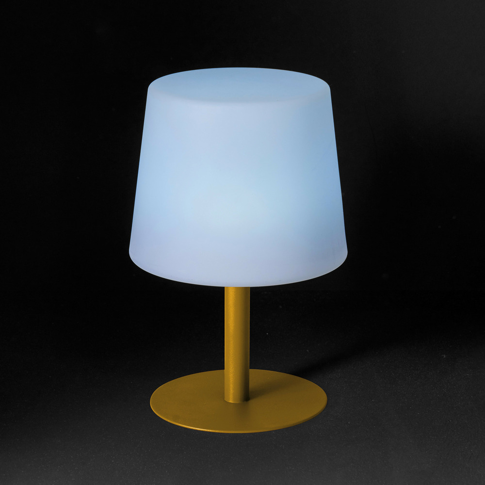 Mini lampe polyéthylène jaune