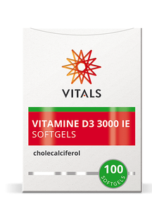 Vitals Vitamine D3 3000ie Softgels 100SG