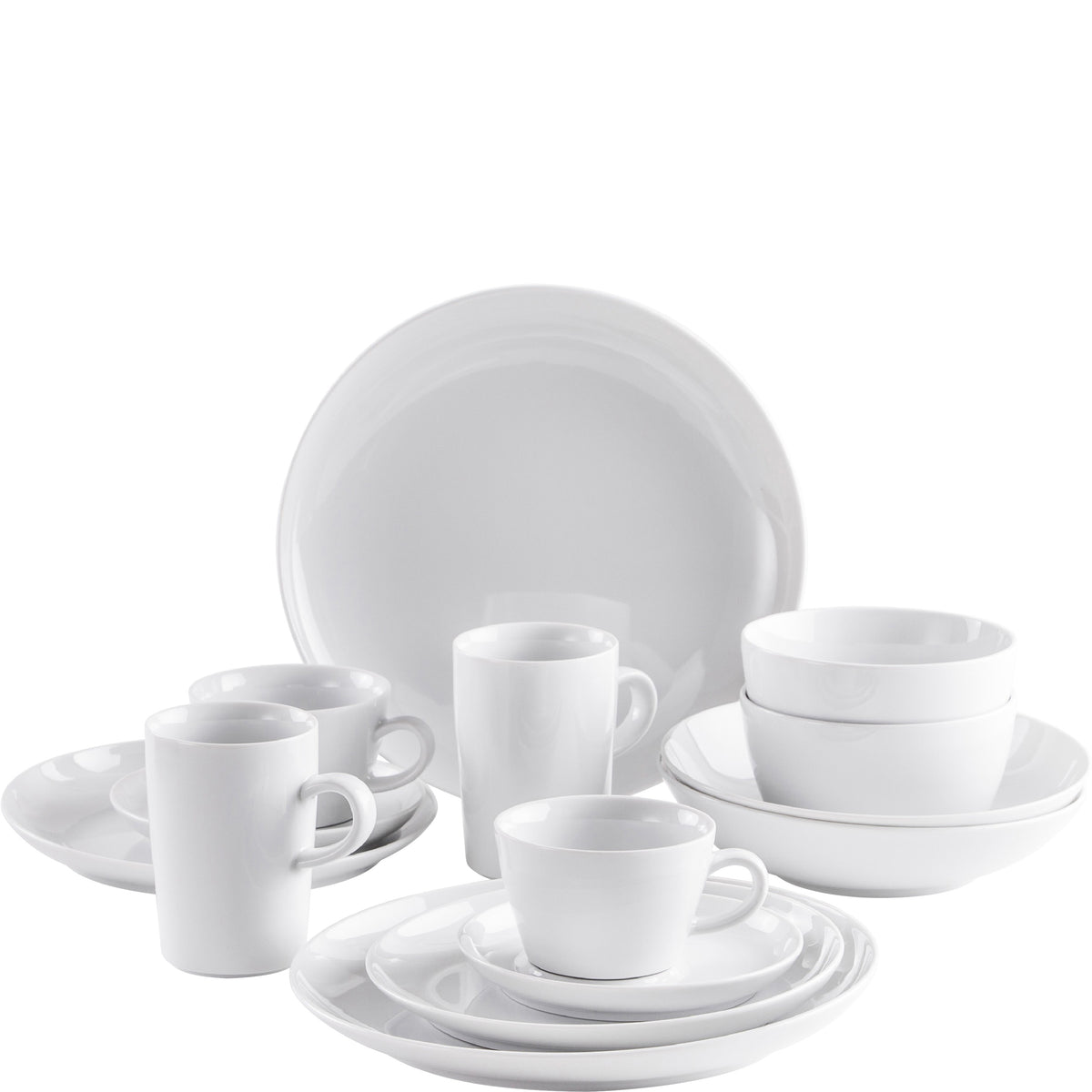 KAHLA Five Senses Design 2 Go Set 14tlg. weiß
