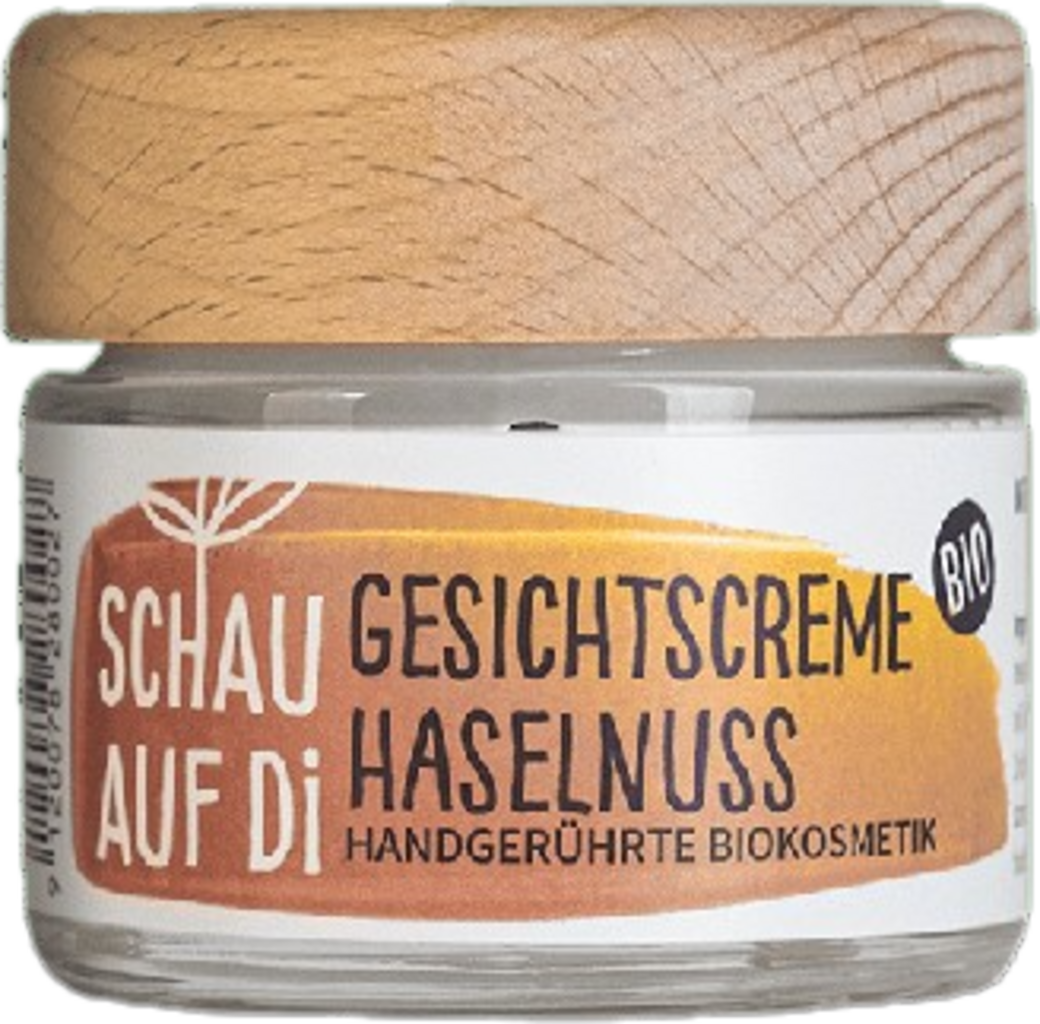 SCHAU AUF Di  Gesichtscreme Haselnuss, 50 ml