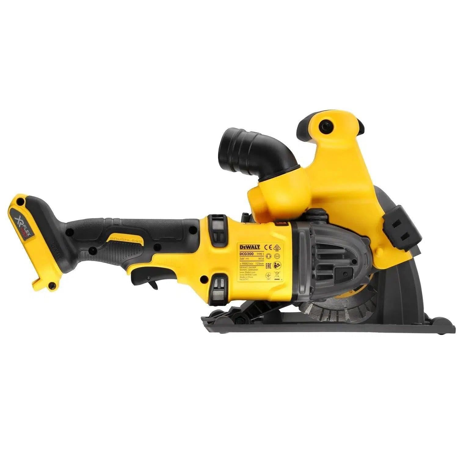 DeWALT DCG200NT Accu Sleuvenfrees 54V XR FlexVolt Basic Body in TSTAK