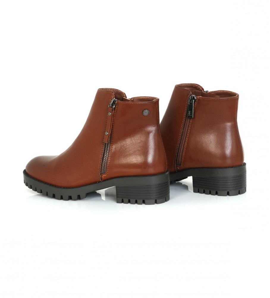 Botas de cano curto Xti 034400 Camel - Altura do salto: 5 cm -