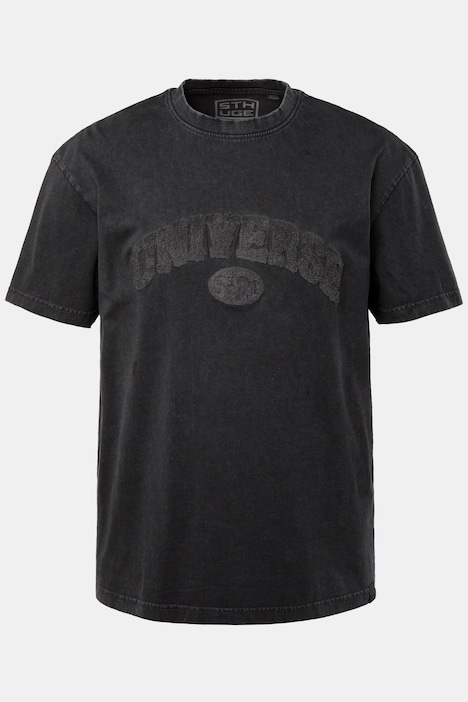 STHUGE T-Shirt, Halbarm, oversized, Schriftzug, bis 8 XL