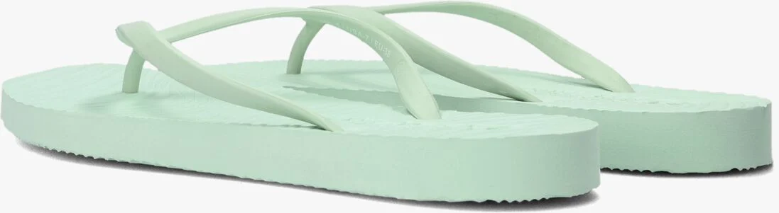 SLEEPERS groene sleepers teenslippers tapered