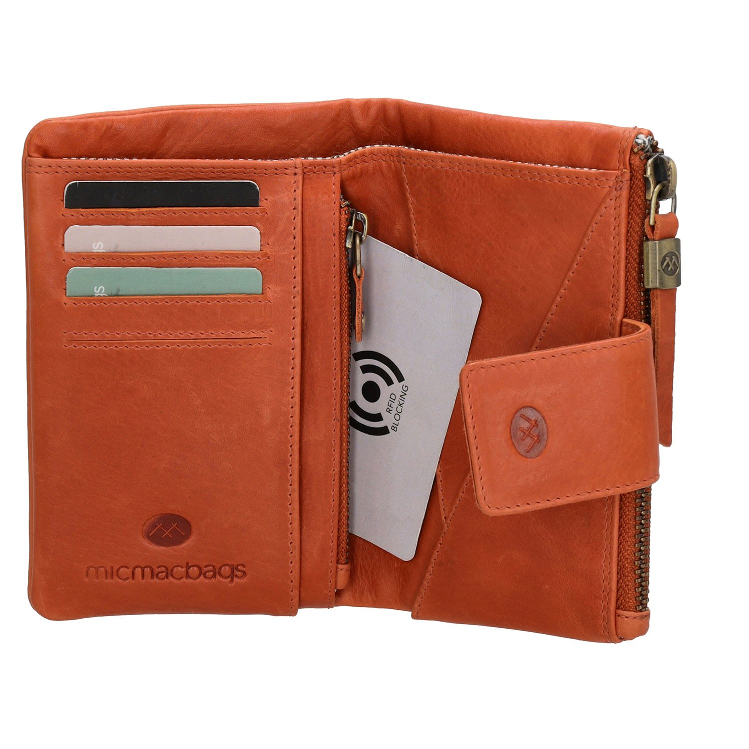 Micmacbags Daydreamer Wallet brique