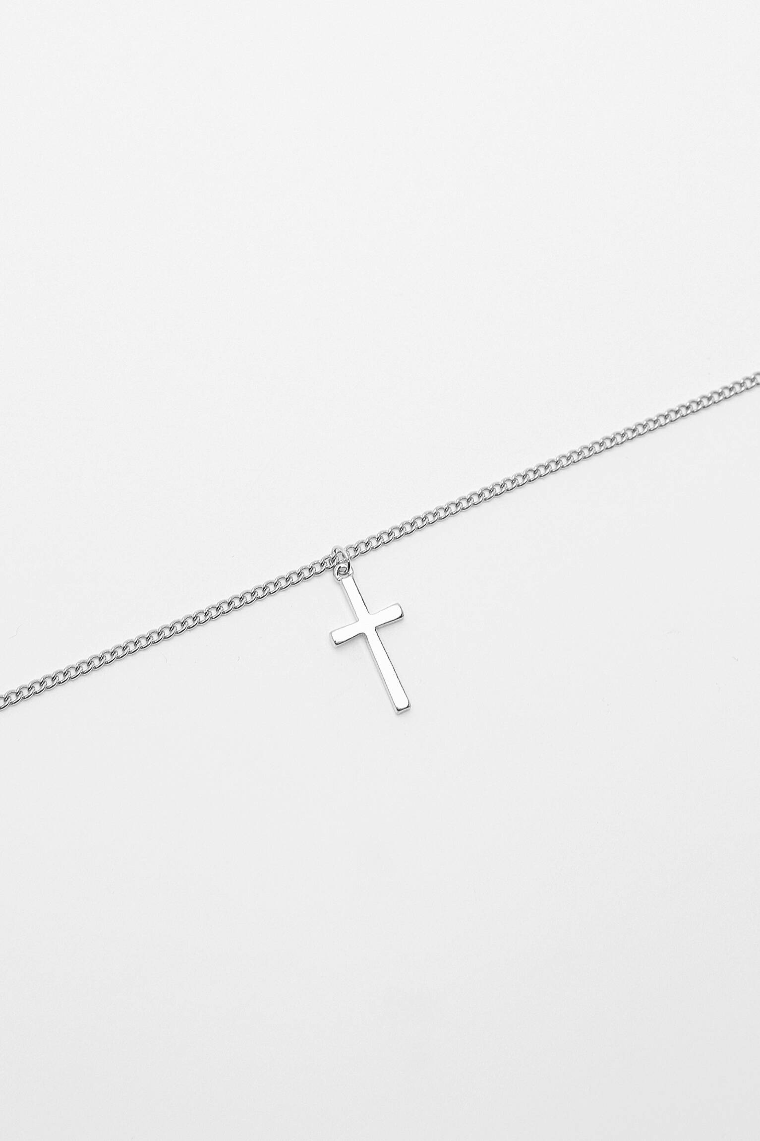 Conjunto de 3 colares prateados - Prata