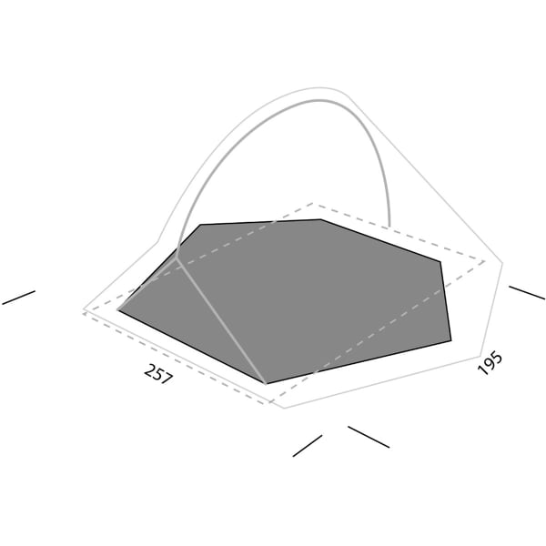 Tapis de sol tente EXPED MIRA III HL FOOTPRINT