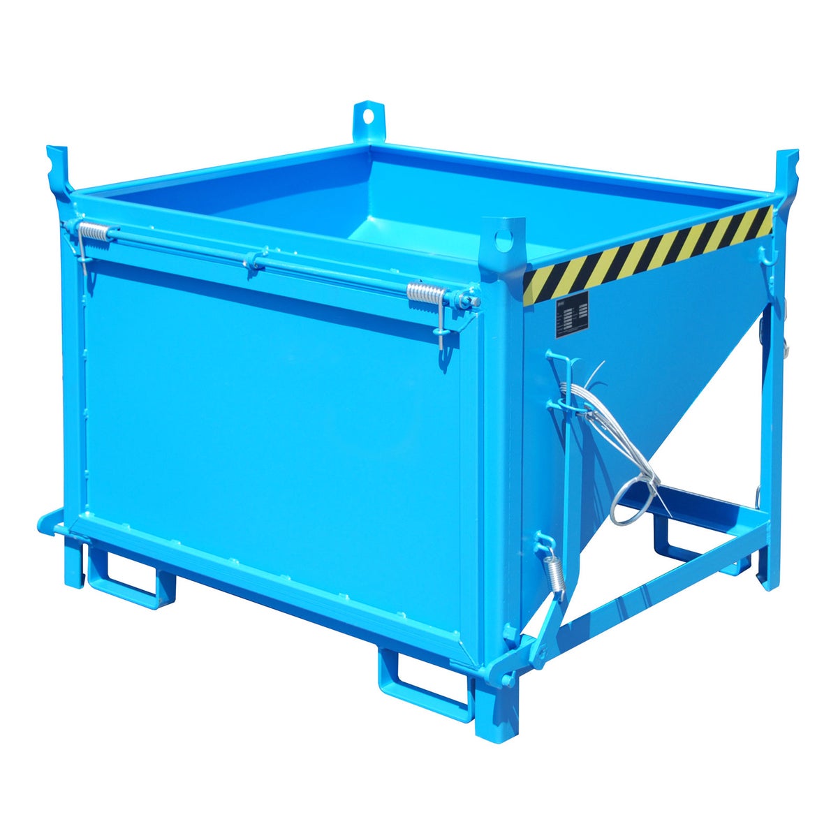 Bauer SGK 50 silocontainer, gelakt, lichtblauw