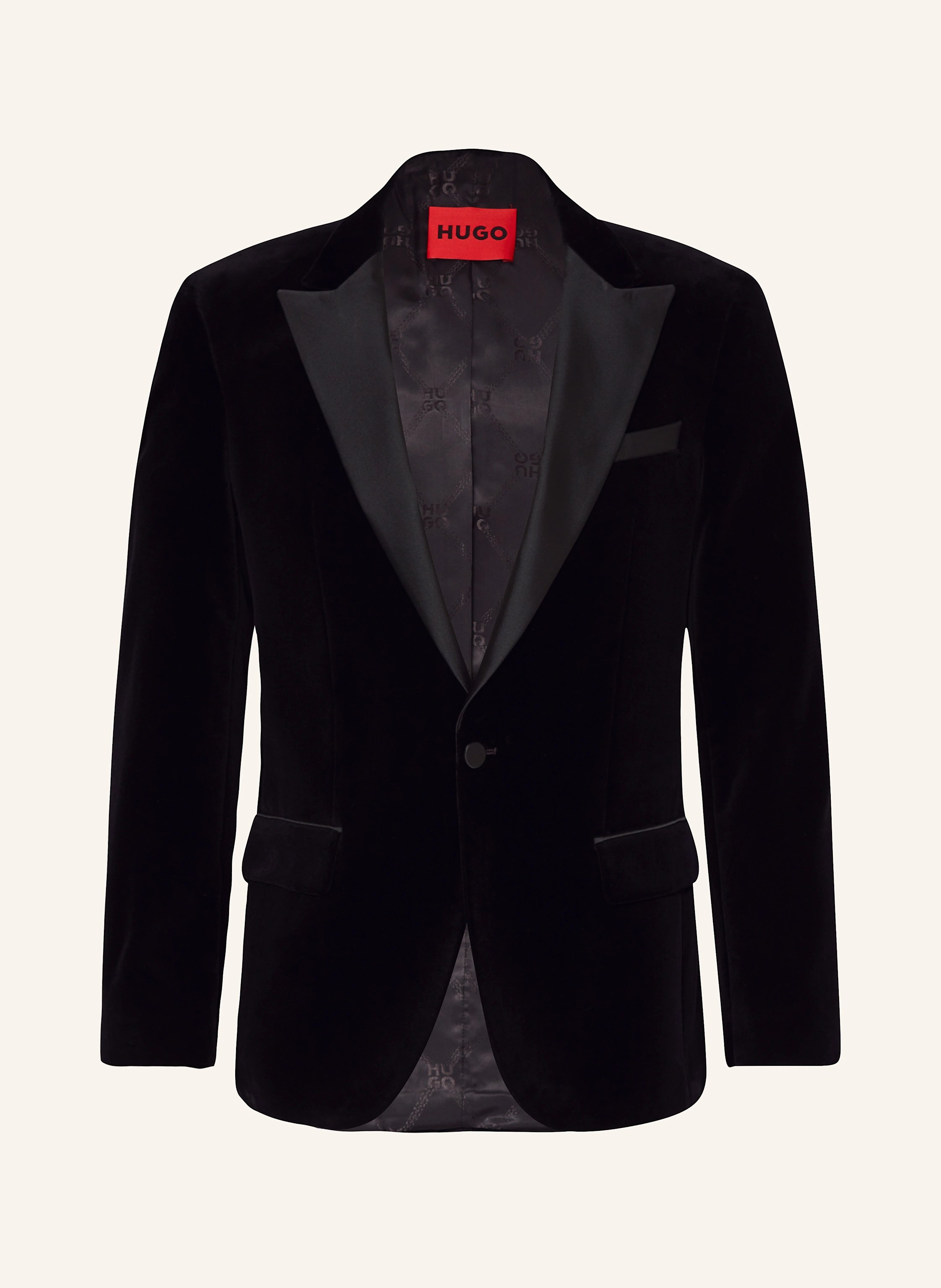 HUGO Smoking-Sakko HENRYY Slim Fit aus Samt