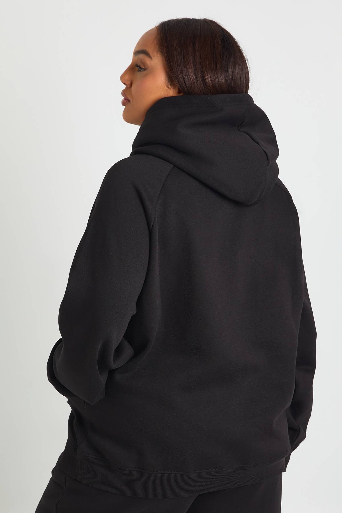 boohoo Sweat à Casynthétiqueche Oversize Plus Core Basic avec Coutures Raglan