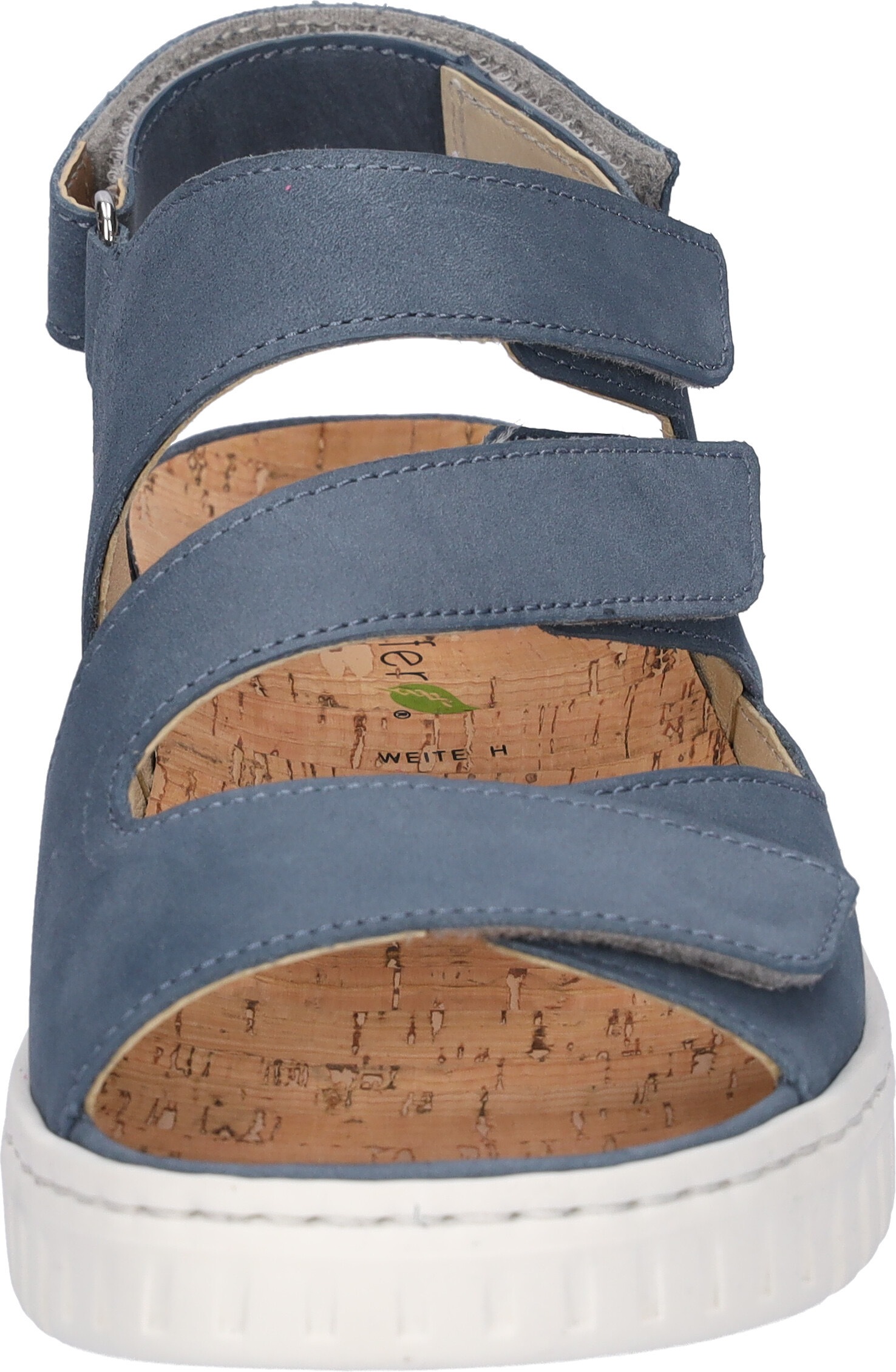 Waldläufer Keilsandalette »H-Willow«  , Sommerschuh, Sandale, Keilabsatz, mit Kork-Fussbett, Weite H