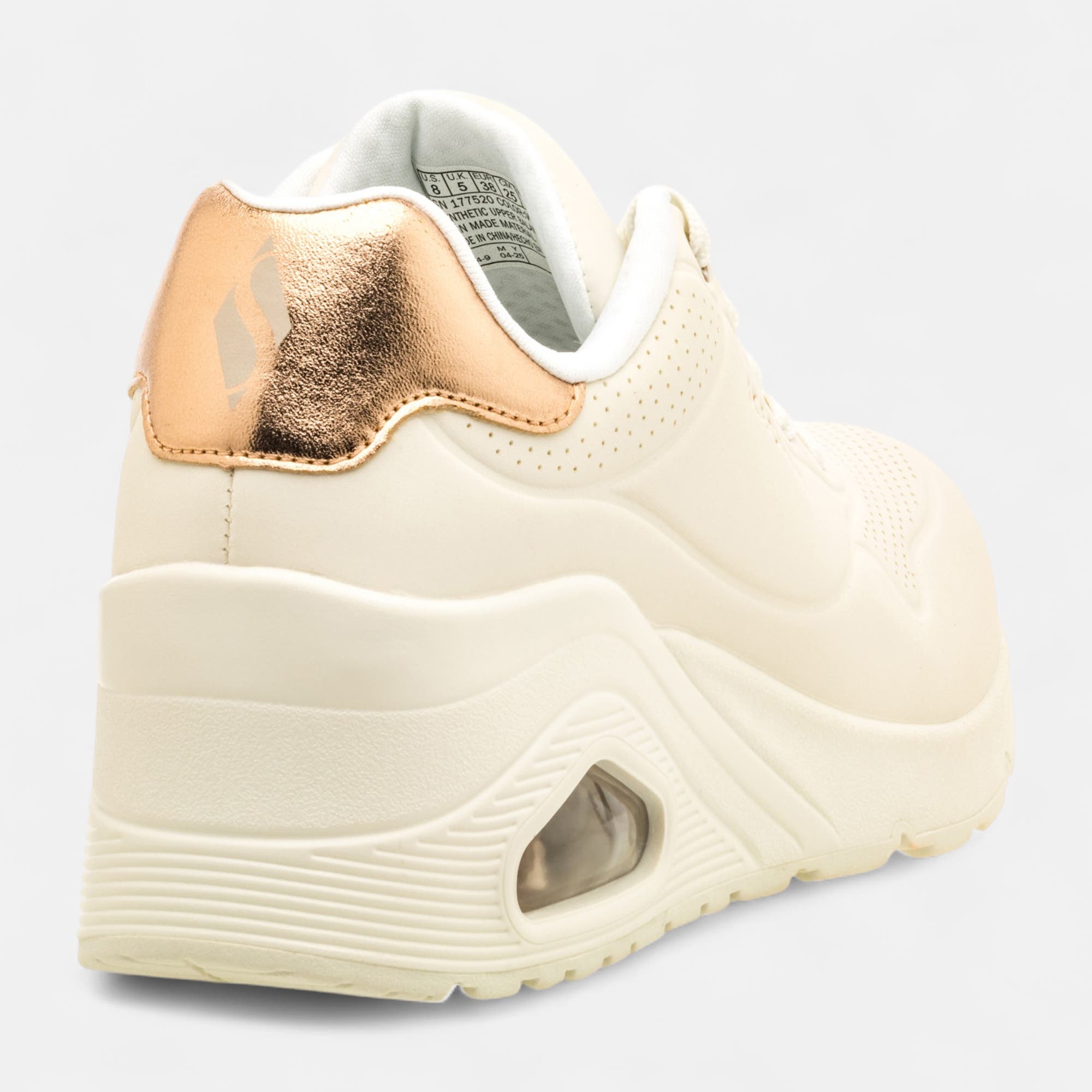 Sneakers à talon compensé Femme blanc
