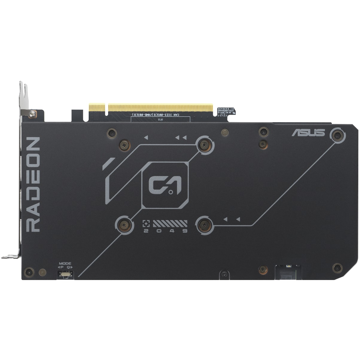 Asus Radeon RX7600 XT DUAL OC graphics card (16 GB GDDR6)