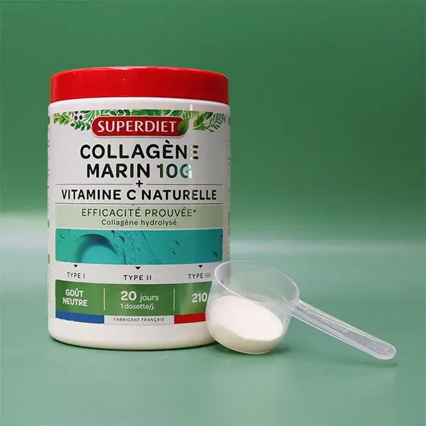 Superdieta Pele, Articulações, Colágeno Marinho e Vitamina C - Tratamento de 20 dias