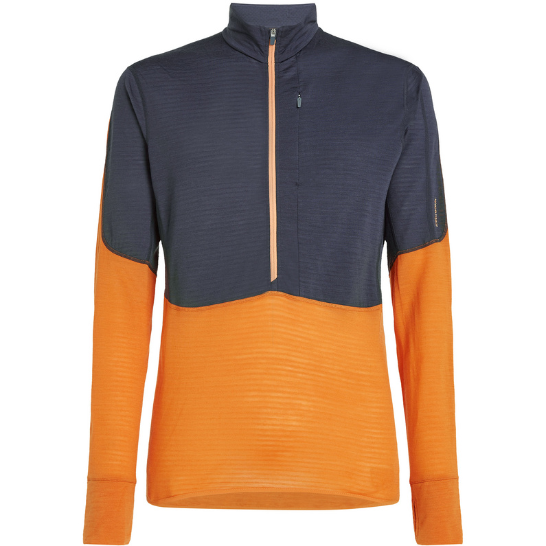 Icebreaker Herren 200 Realfleece Descender Half Zip Longsleeve