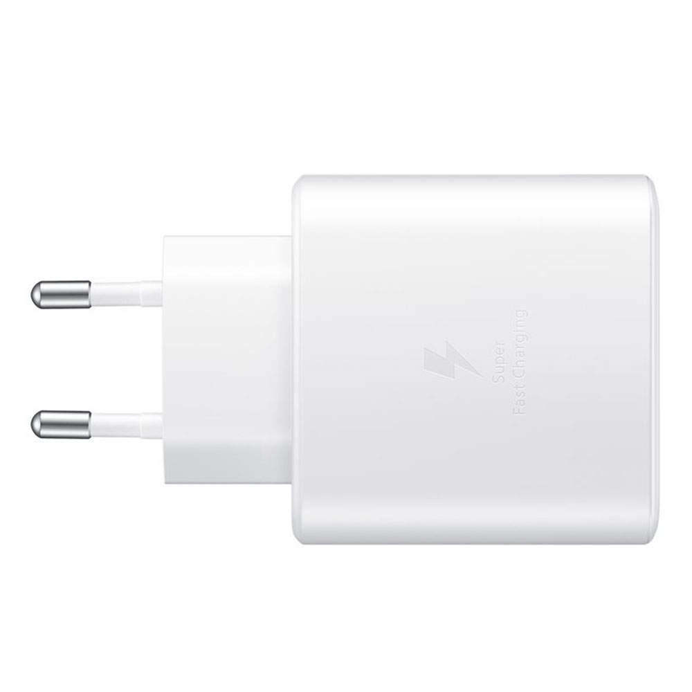(1m) 45W Galaxy S25  Plus Super Fast Charging 2.0 Schnell Ladegerät (PD/5A)   USB C Ladekabel (EP-TA845XWEGWW) - Weiss