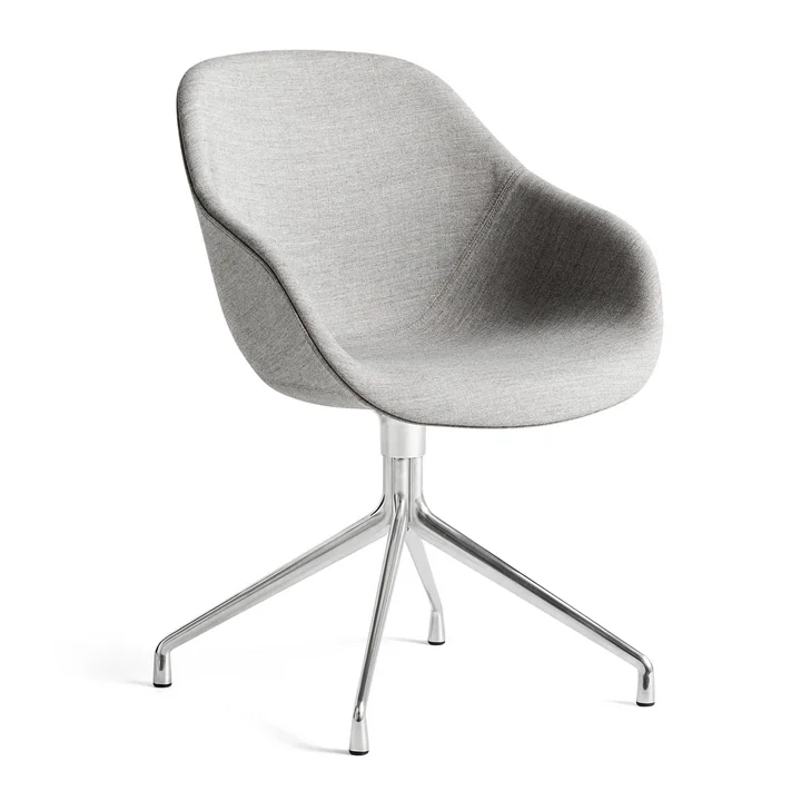 HAY - About A Chair AAC 121, Aluminium pulverbeschichtet schwarz / Fiord (961)