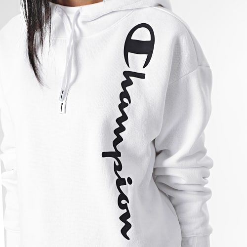 Sweat Capuche Femme 115389 Blanc
