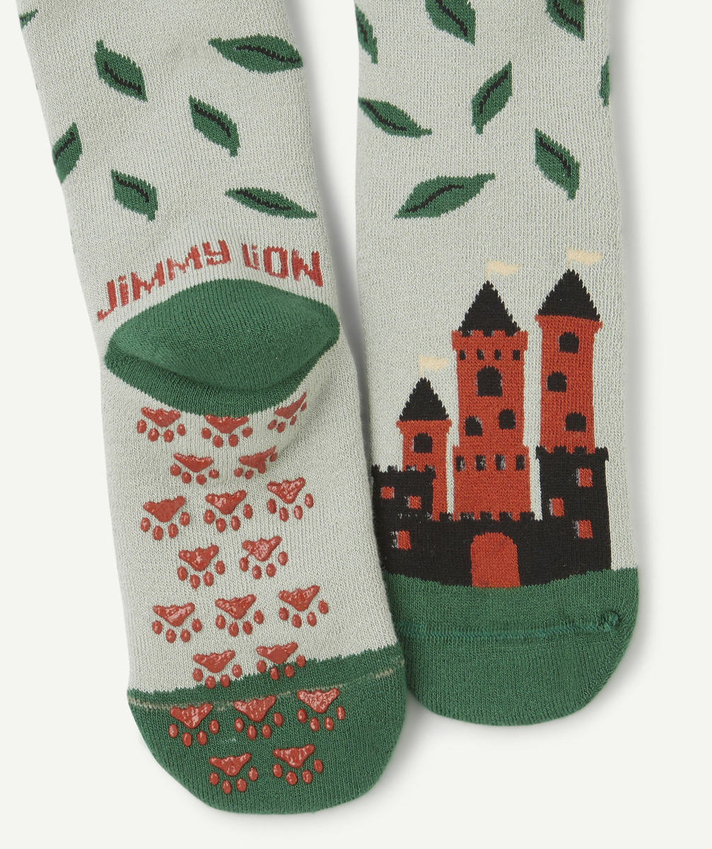 JIMMY LIONPAIRE DE CHAUSSETTES ANTIDÉRAPANTES THÈME CHAT POTTÉ