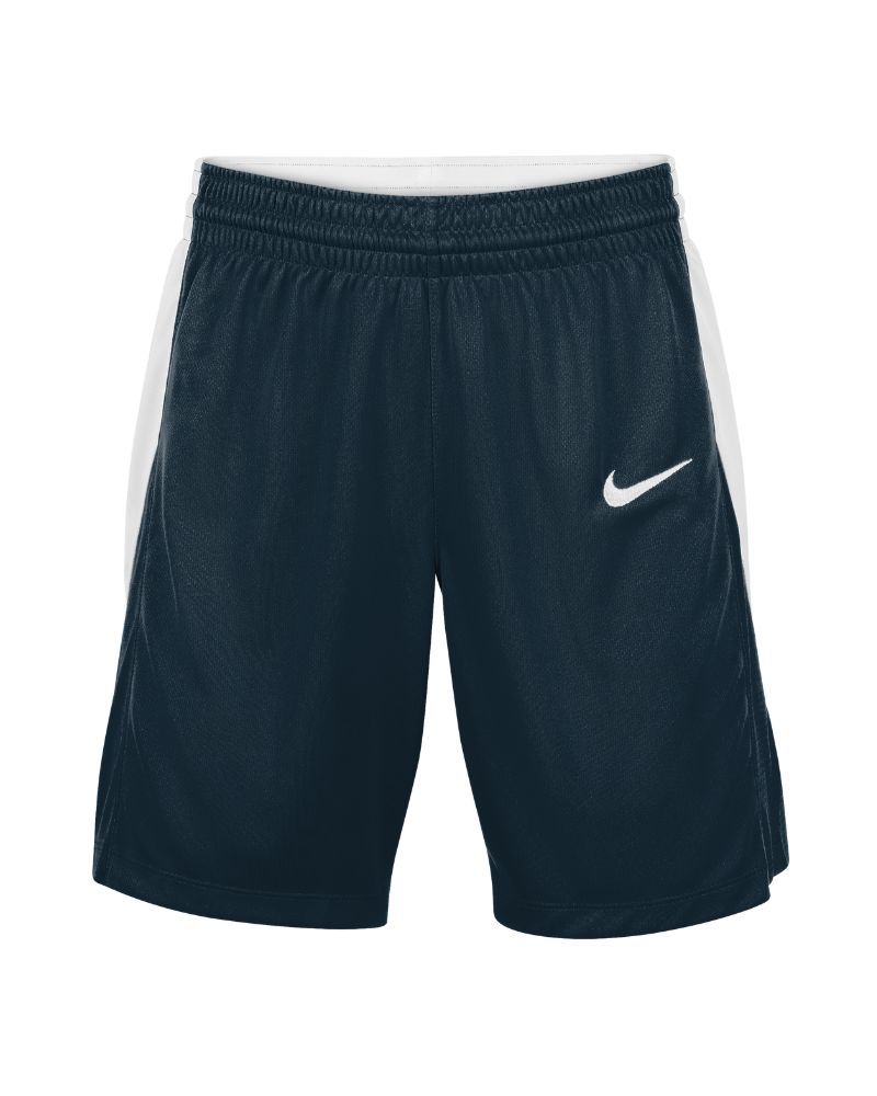Short de basket Nike Team Bleu Marine pour femme