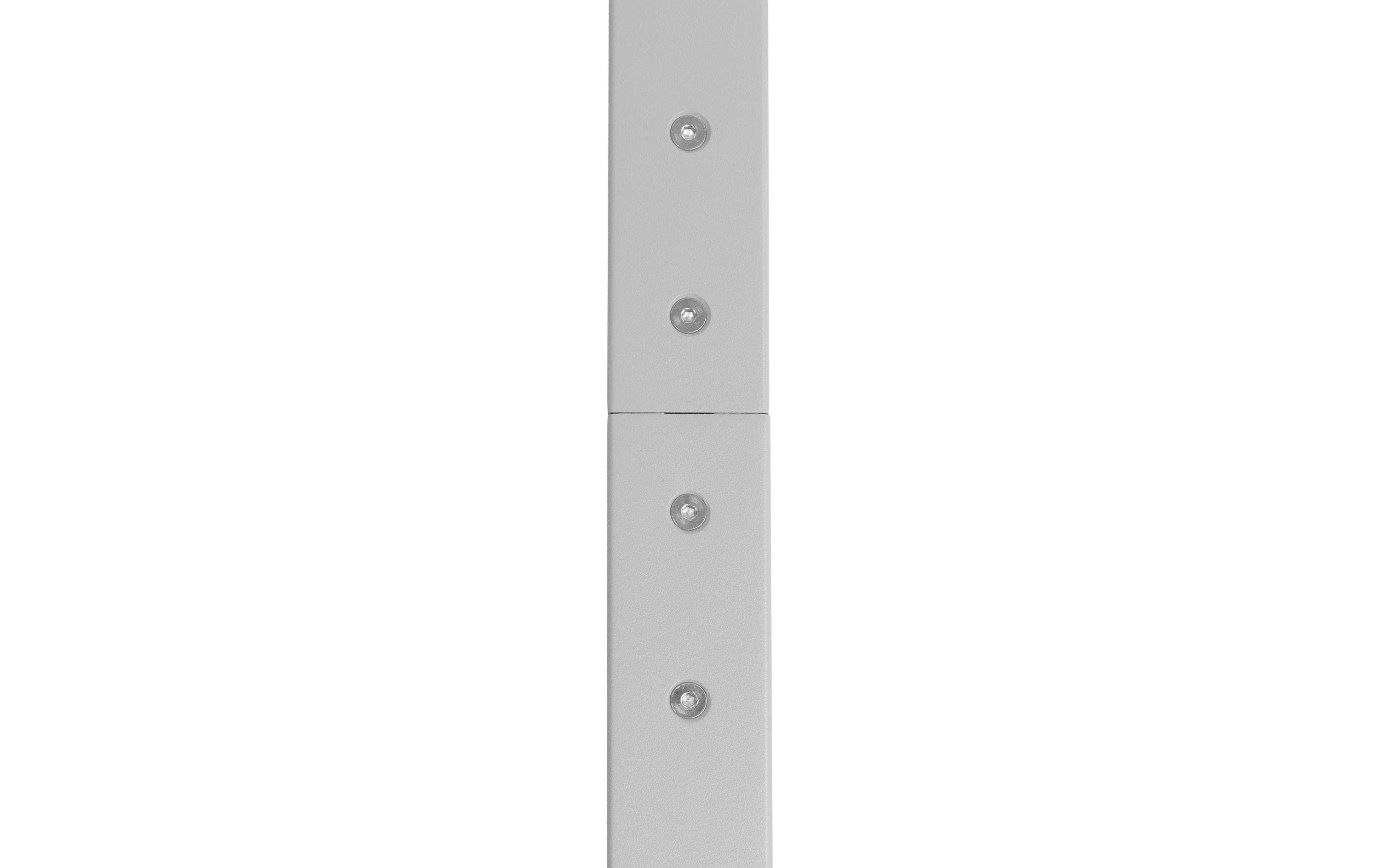 Bürostehleuchte LED 80 W, Grau<br>Dimmbare Stehleuchte für Boden- und Deckenbeleuchtung
