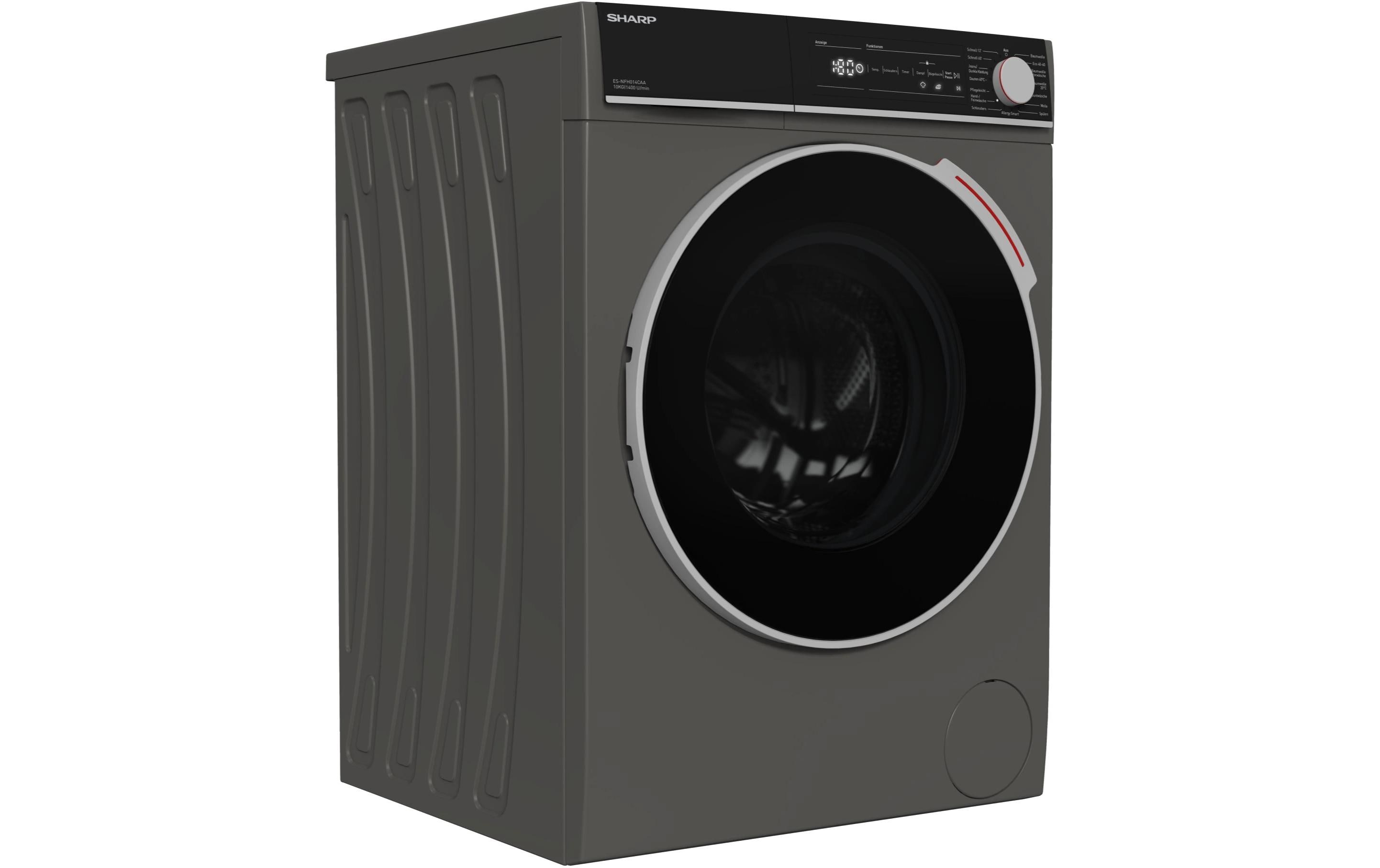 Waschmaschine ES-NFH014CAA-DE Links<br>Frontloader mit 10 kg Ladekapazität