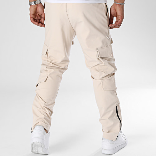 Pantalon Cargo Beige Clair