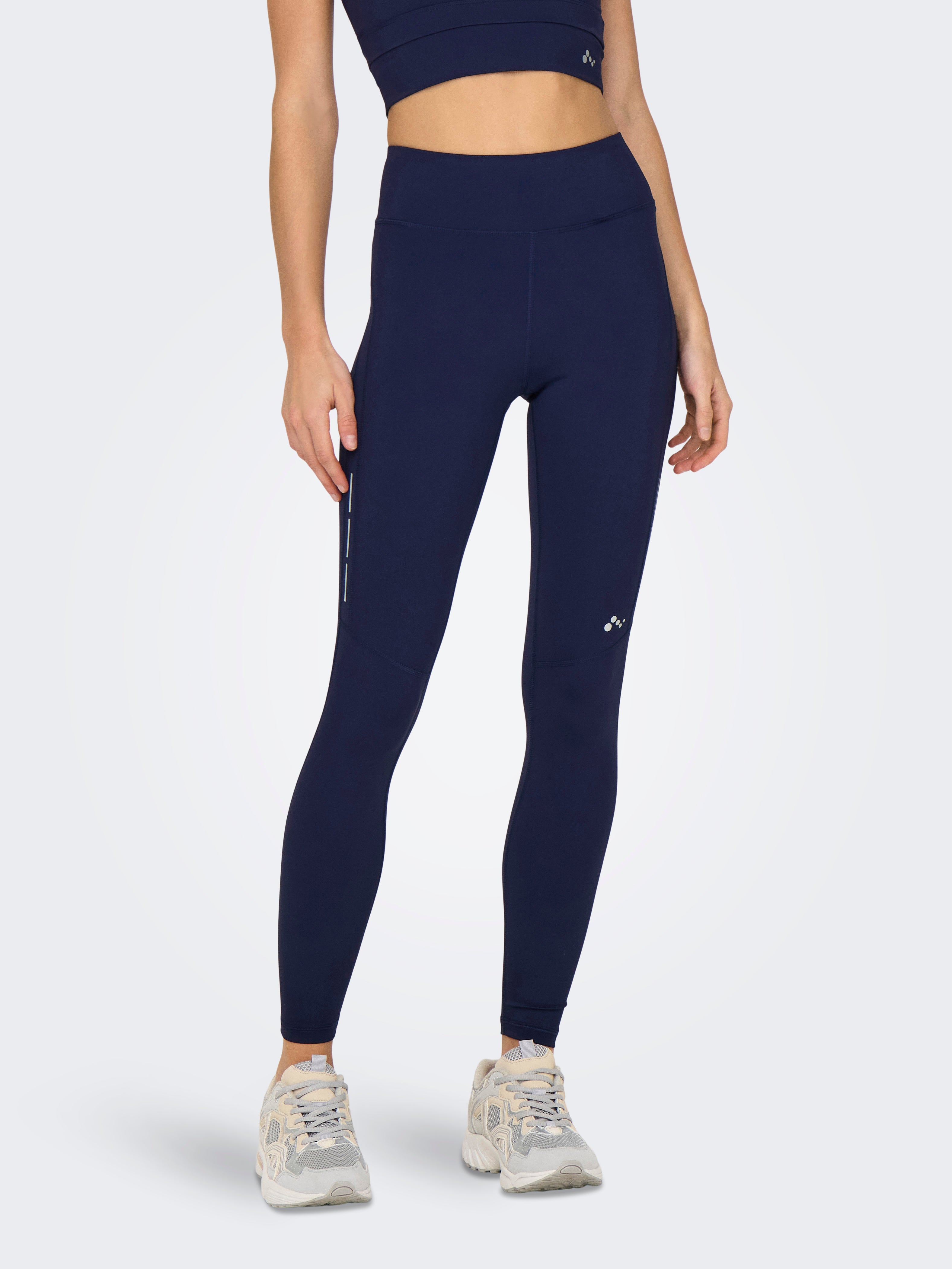 ONPRYA-MARI-2 Hohe Taille Slim Fit Sportleggings Maritime Blue