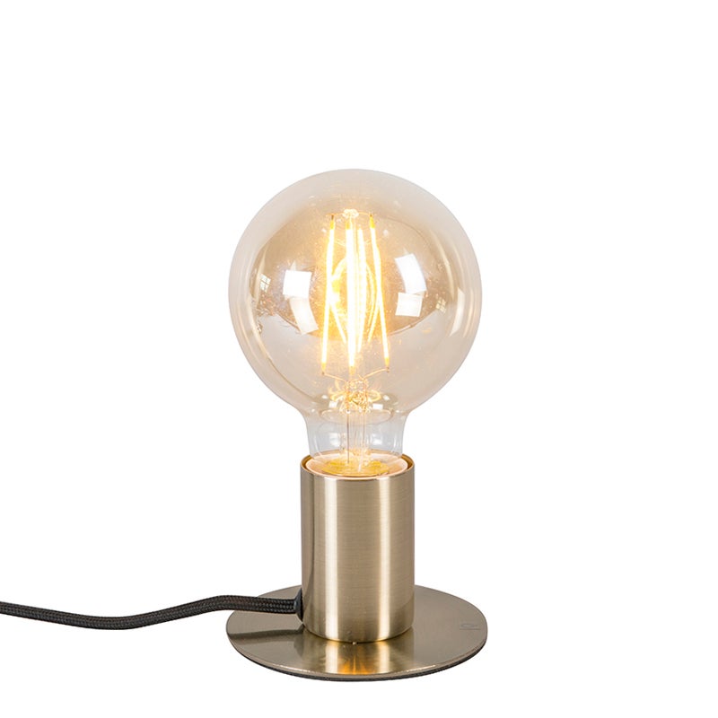 Art Deco tafellamp, goud - Facil