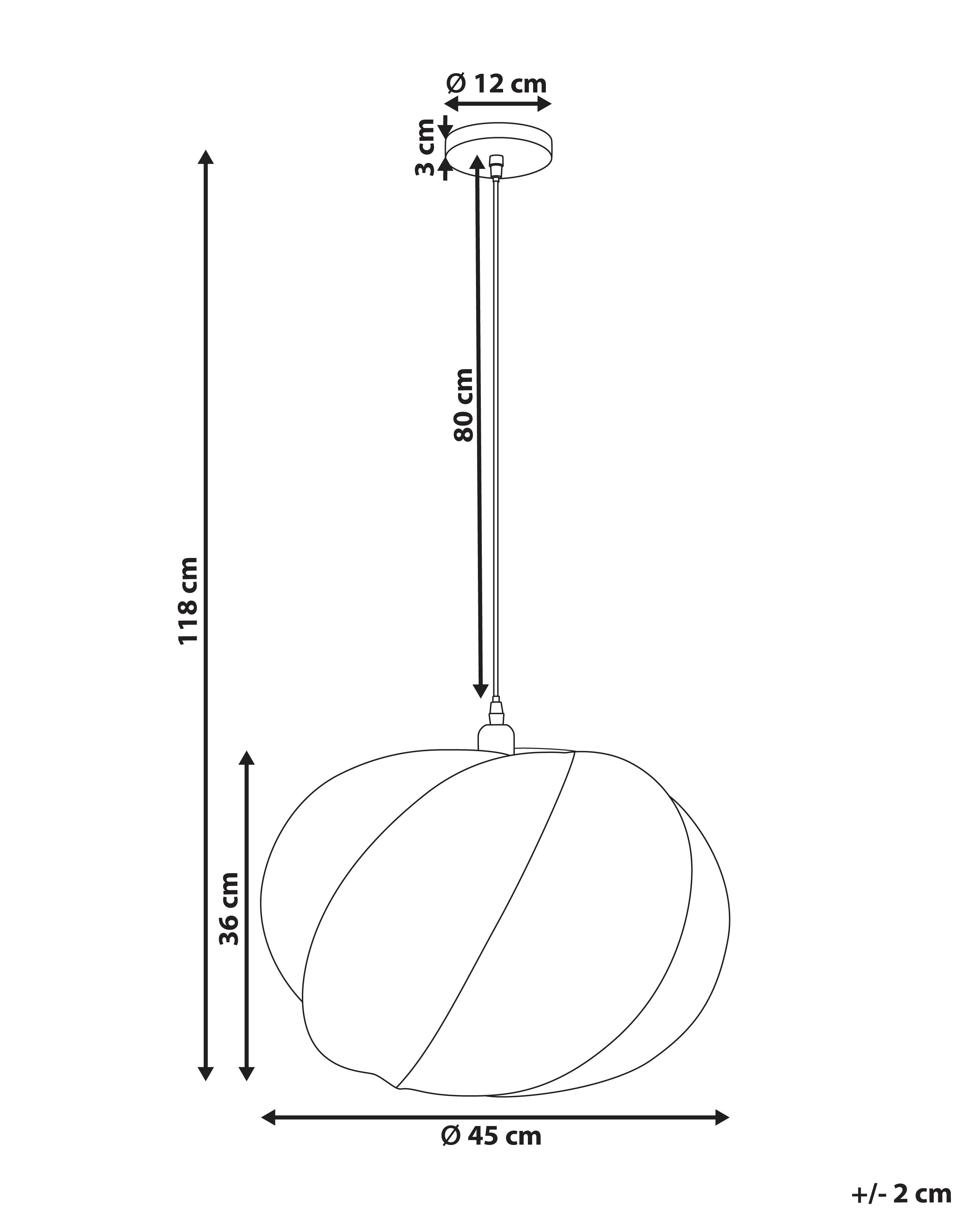 Hanglamp MAQUINE Kunstzijde Wit
