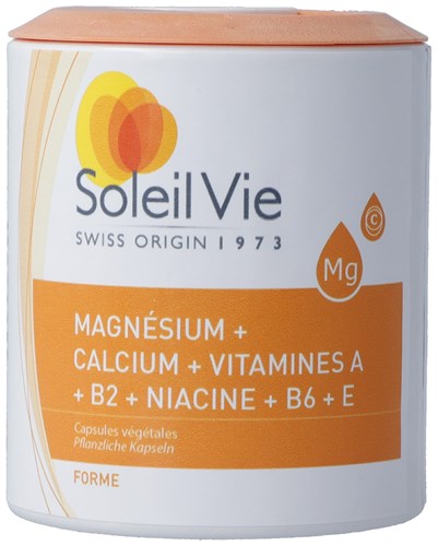 SOLEIL VIE Magnésium Calcium   Vit Kaps 100 Stk