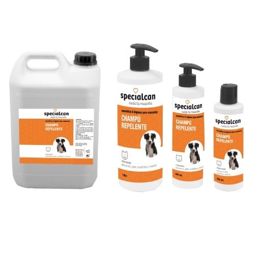 Shampoo repelente de odores neutros