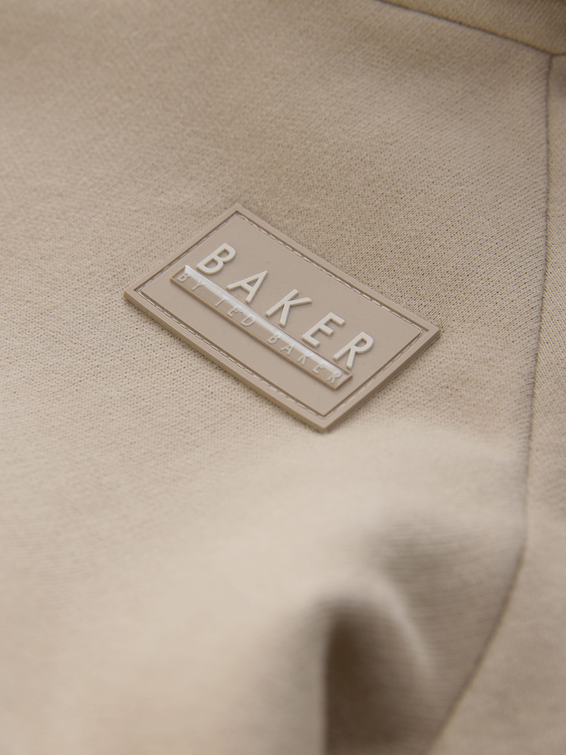 Pastelgeel - Baker by Ted Baker Oversized Piped Hoodie and Joggers Set