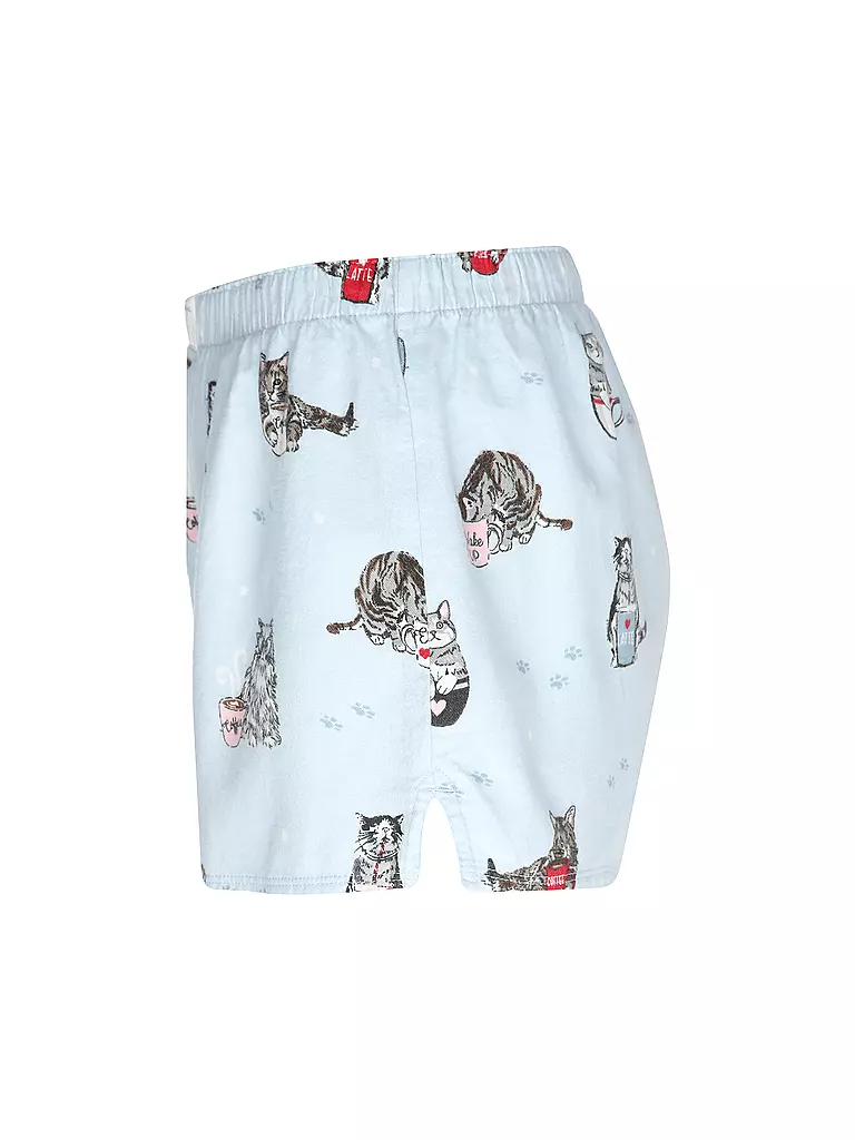 P.J.SALVAGE Pyjamashorts hellblau