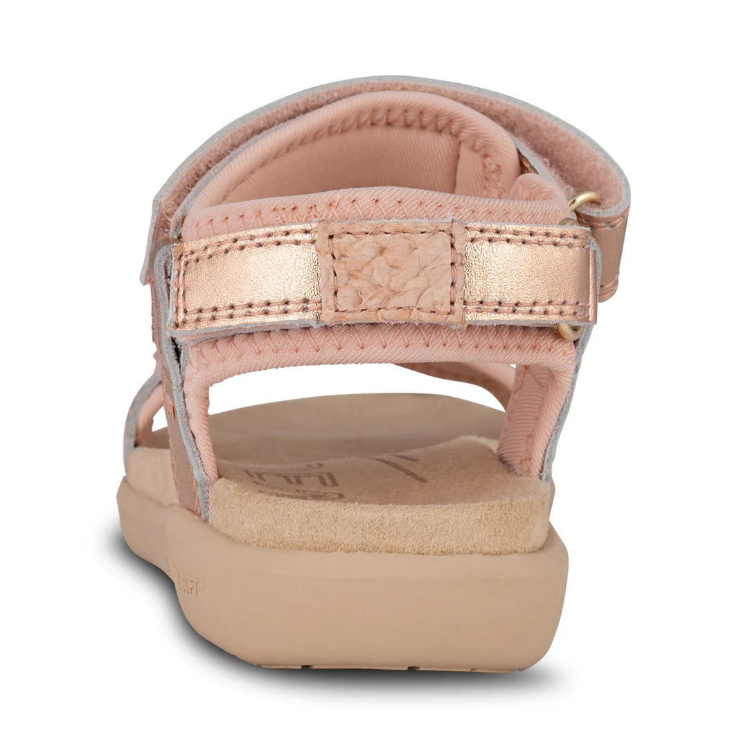 Woden Sandaler Cirkeline Metallic