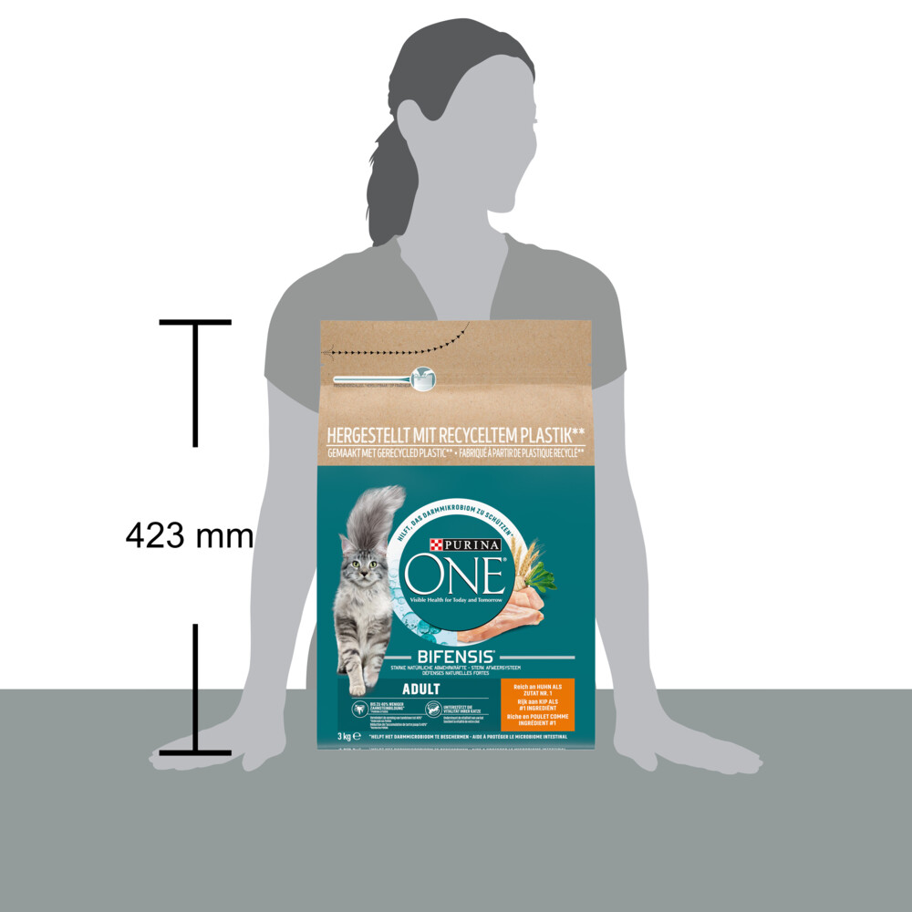 Purina ONE Adult Kip - Volkoren Granen3 kg
