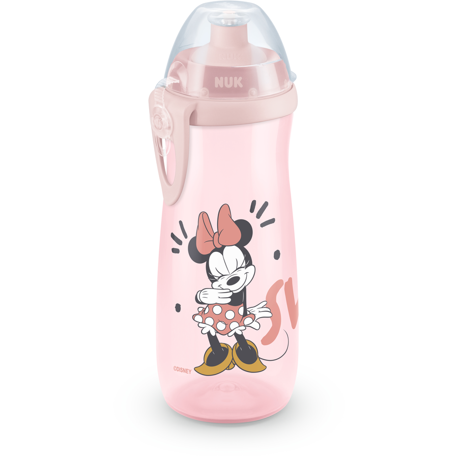 NUK Trinkflasche Sports Cup Minnie 450 ml, rosa