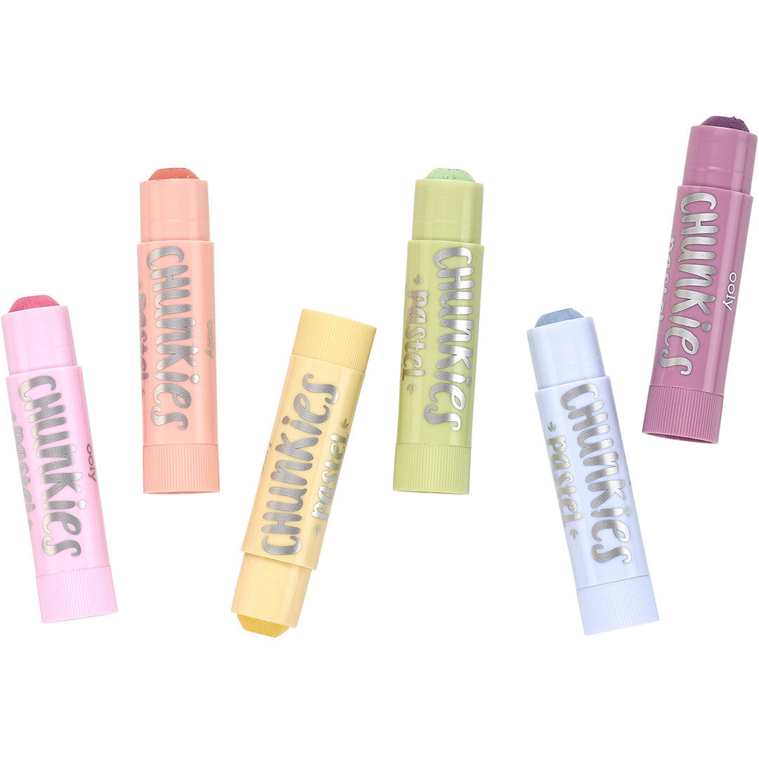 Ooly verfstiften chunkies pastel - 6st