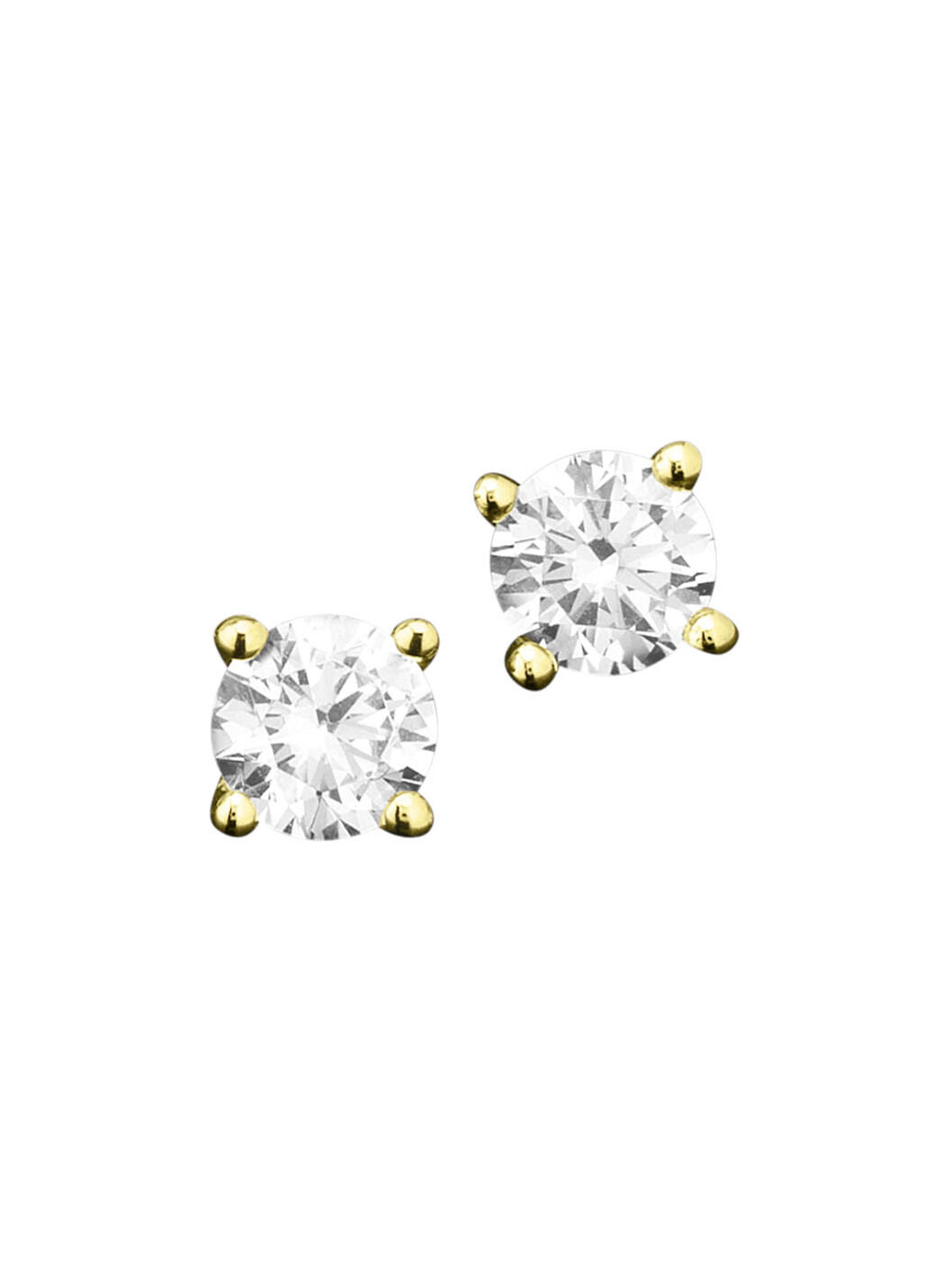 Ohrstecker in Weissgold mit Brillant