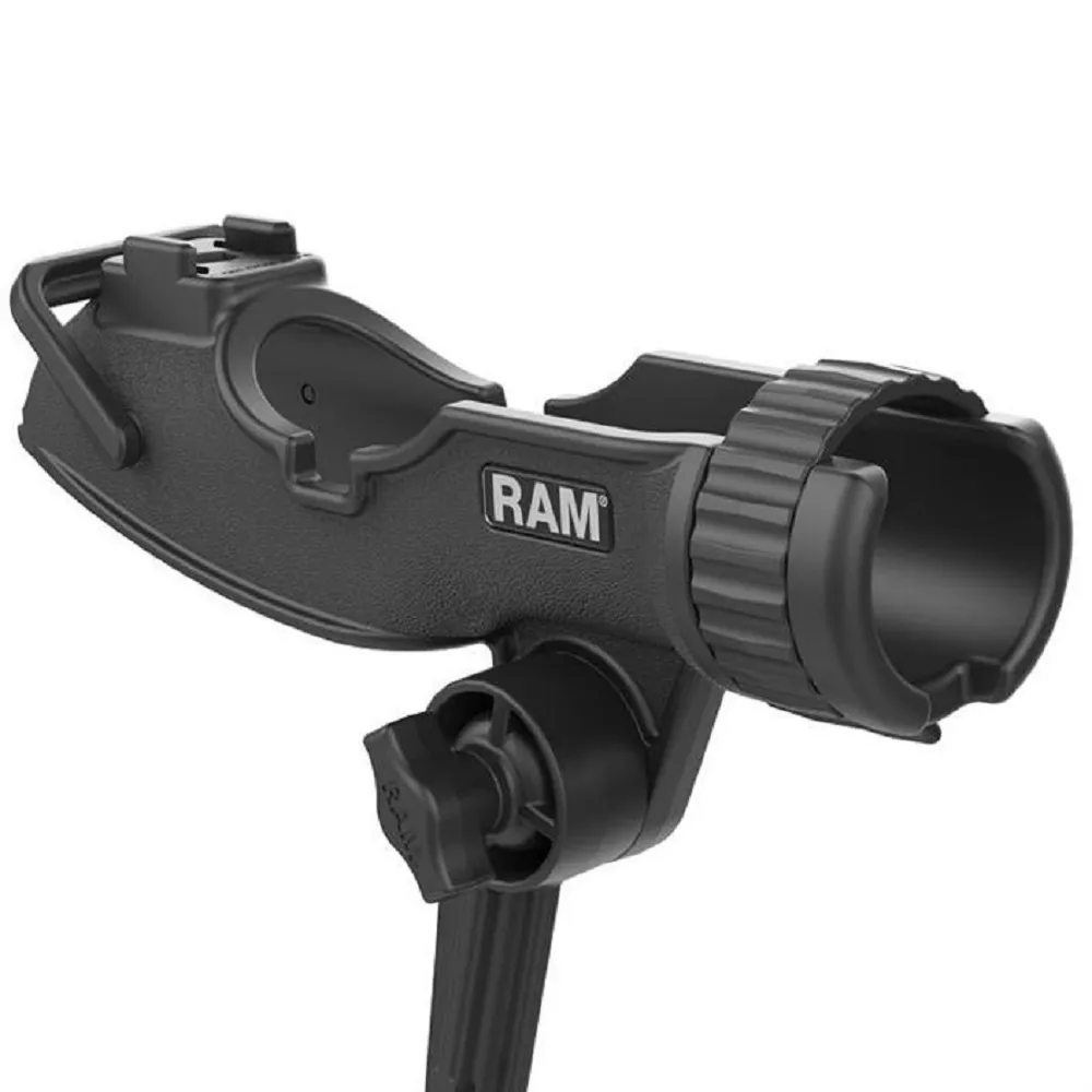 RAM Mounts Ram Rod Hd Fishing Rod Holder Ram Stangholder Med Flat Monteringsbase