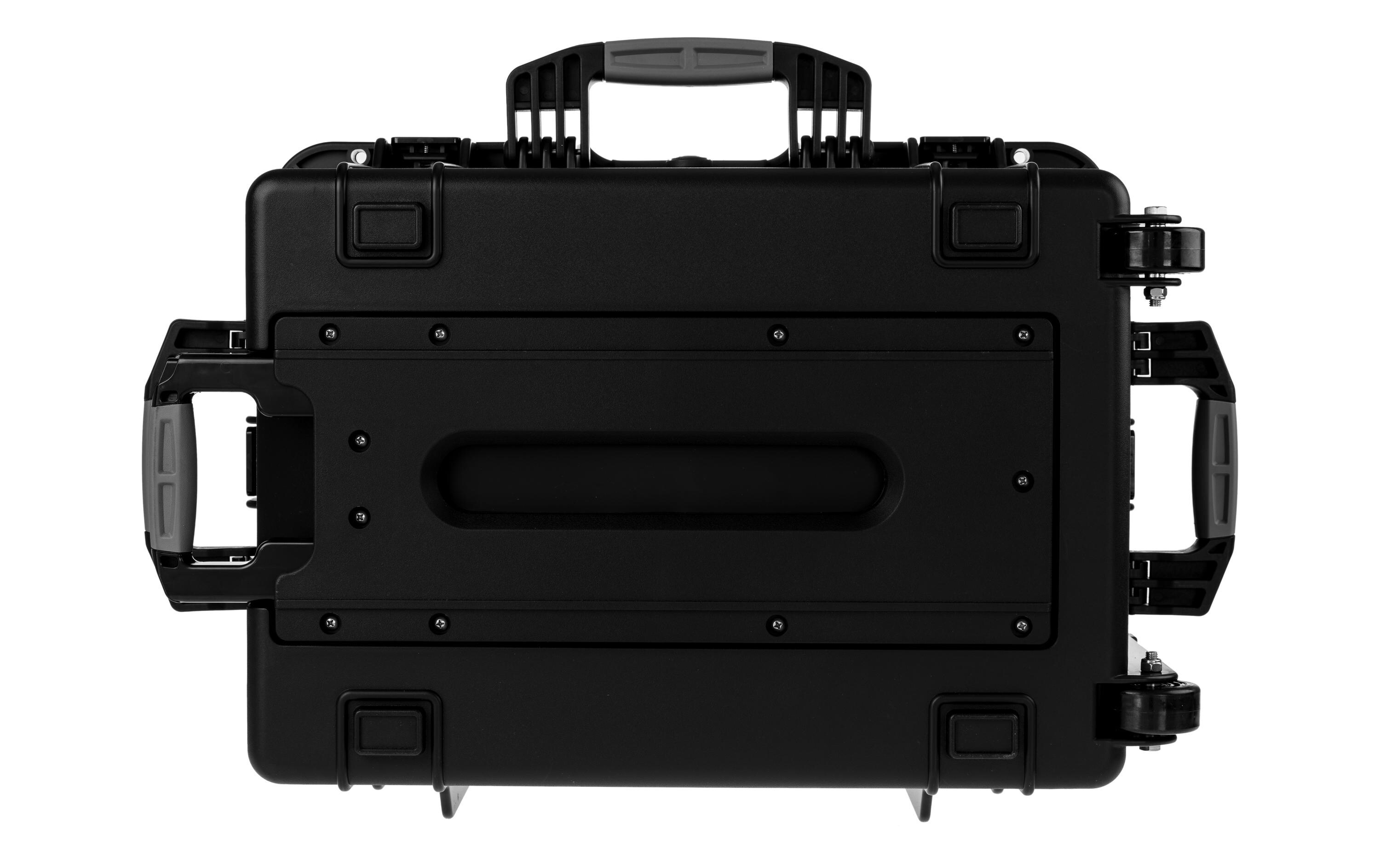 Schutzkoffer mit Schaumstoffeinlage, 57.2 l, Schwarz<br>Für den sicheren Transport von empfindlichen Geräten