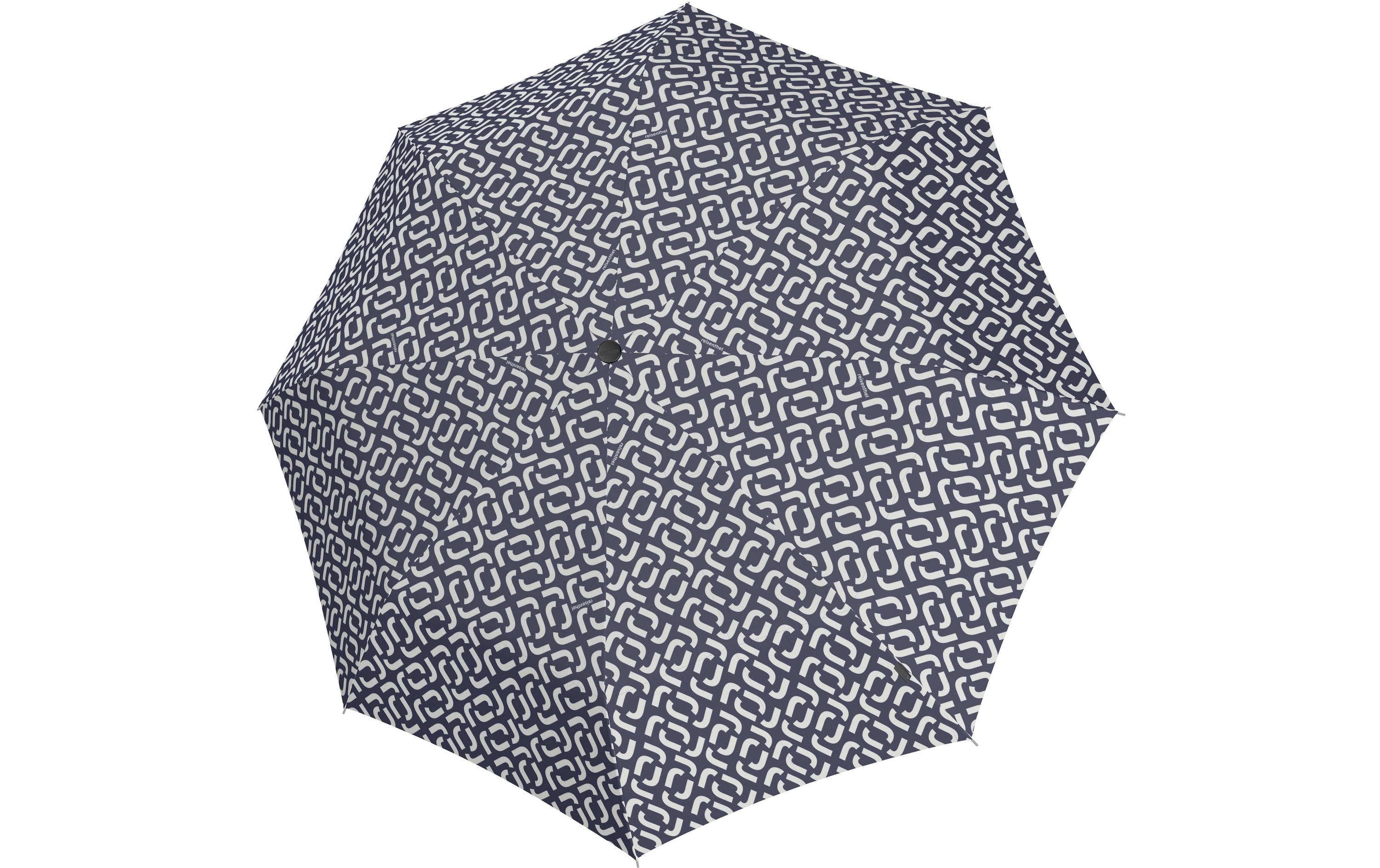 Schirm Pocket Classic Signature NavyRegenschirm aus recyceltem PET