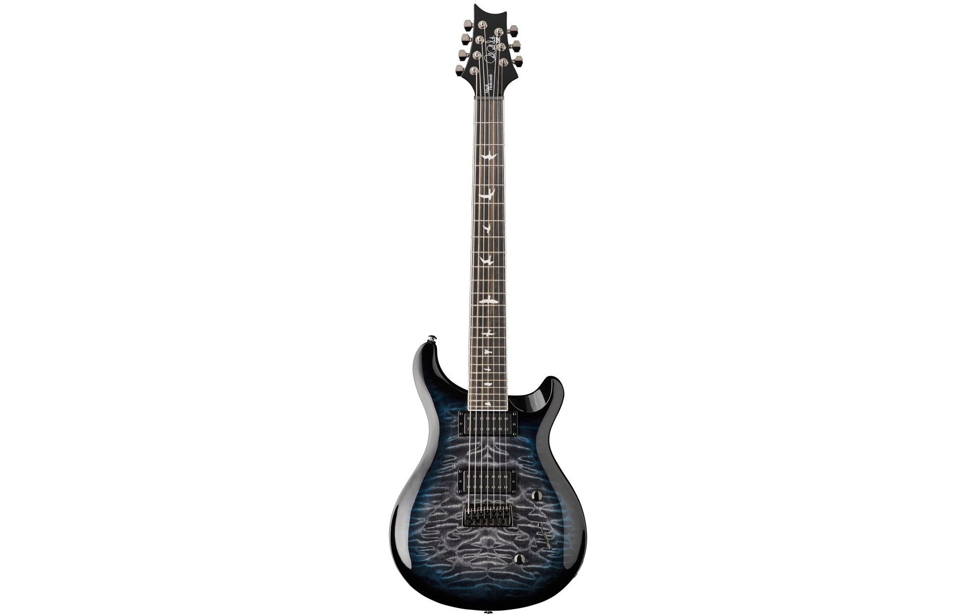 E-Gitarre SE Mark Holcomb SVN, 7-seitig – Holcomb Blue Burst<br>Mark Holcomb 7-saitiges Signature-Modell