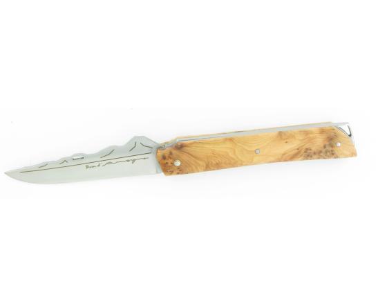 Brin d'Auvergne - Poche - Genévrier Couteau de poche auvergnat