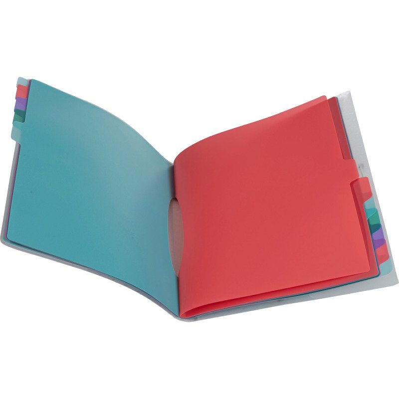 Trieur plastique Esselte Colour Breeze 12 divisions - A4