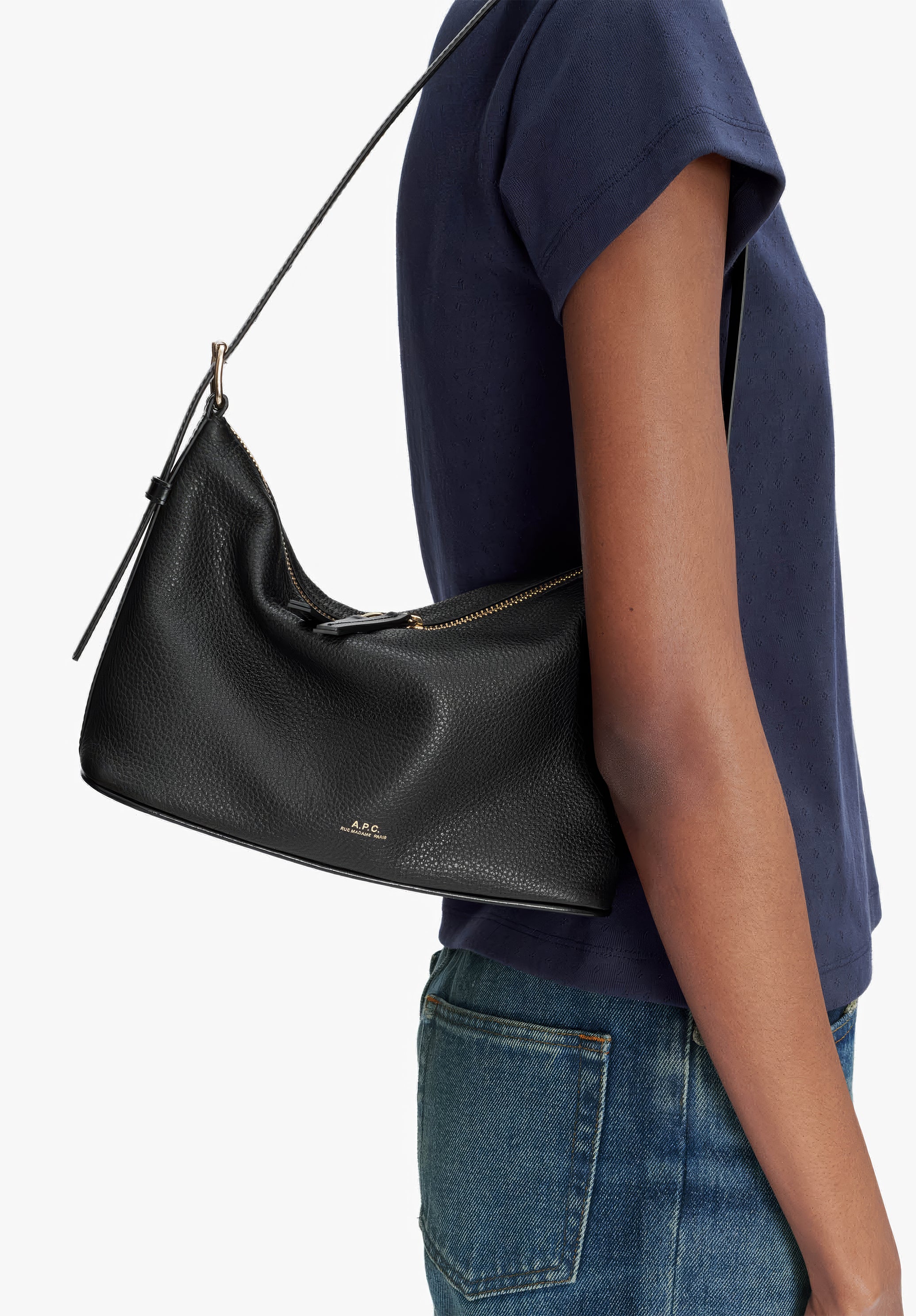 sac vera shoulder - Noir