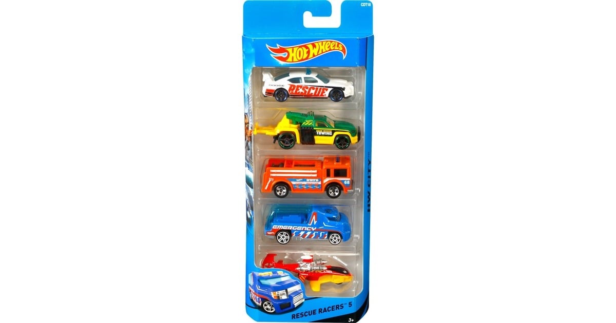 Hot Wheels5-Car Pack Speelgoedvoertuig  (Assortiment product)