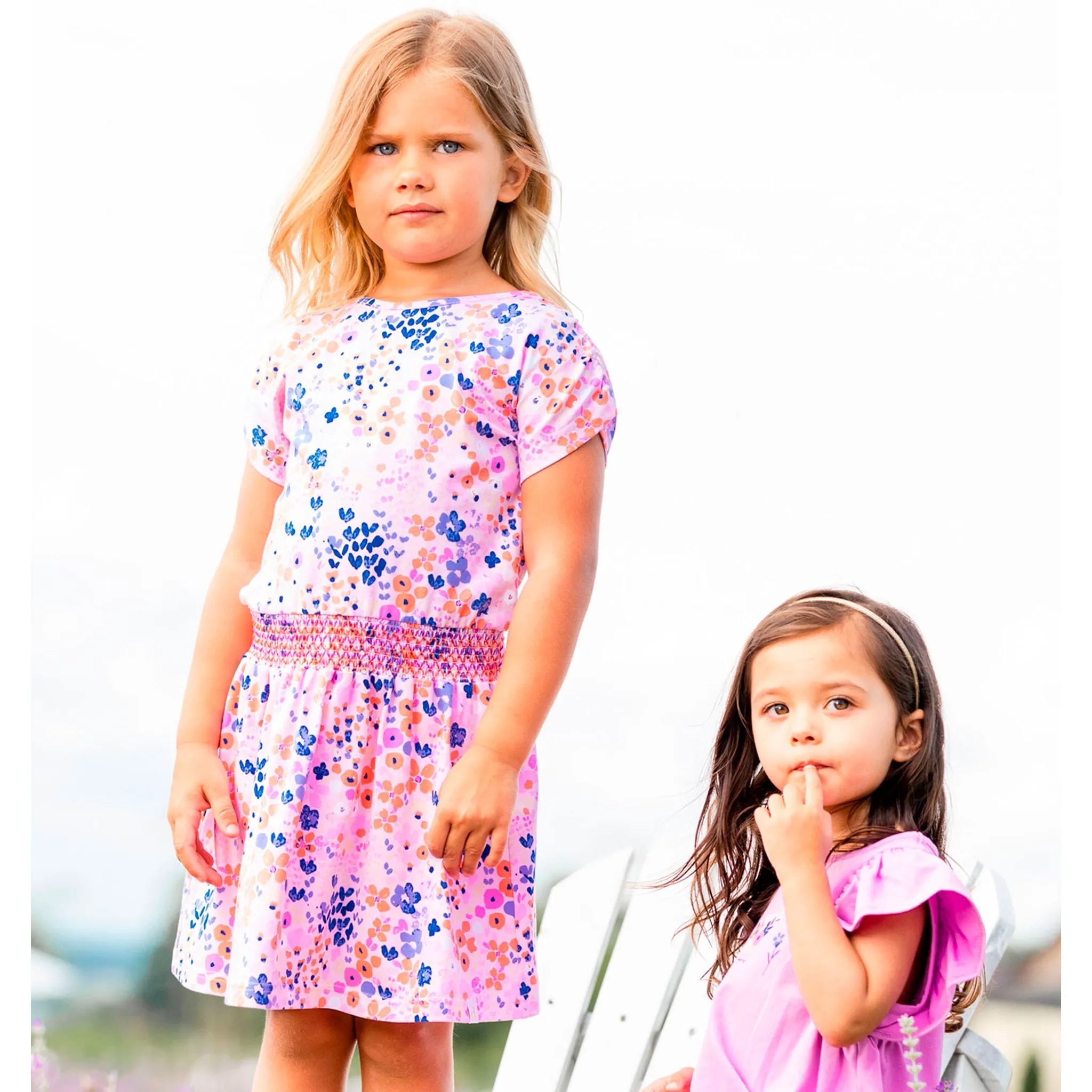 Deux par Deux Robe Champs 7-10ans