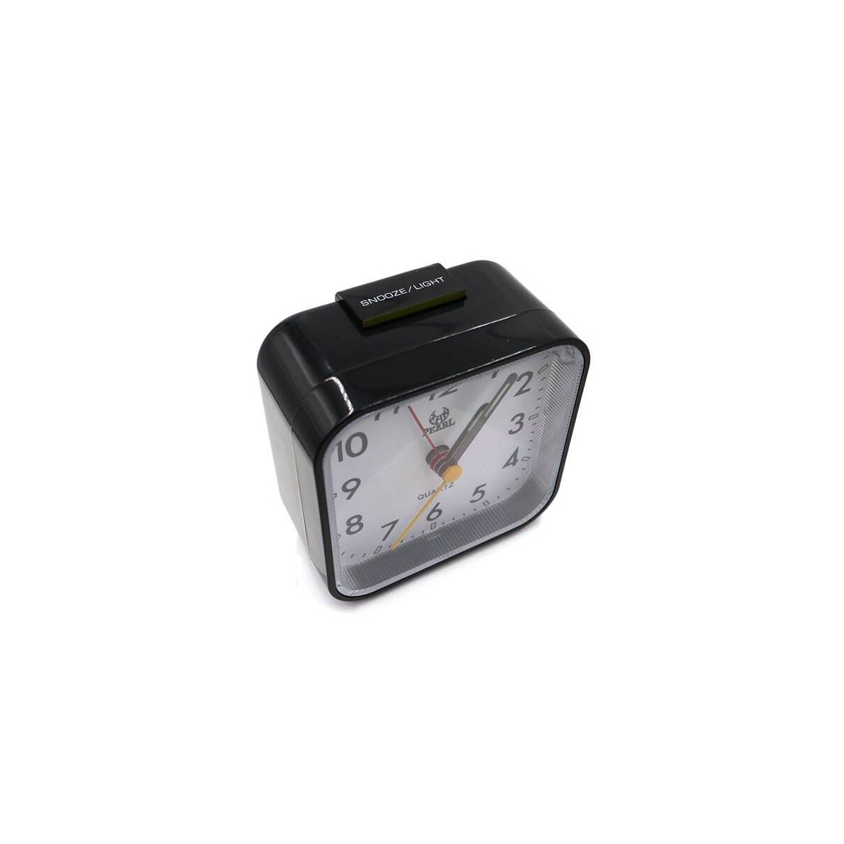 Analog Vekkerklokke Svart