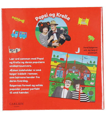 Forlaget Carlsen Bog - Popsi Og Krelle - Min Store ?ske m. Sm? B
